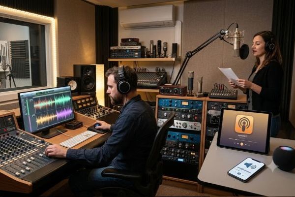 Producción de audio